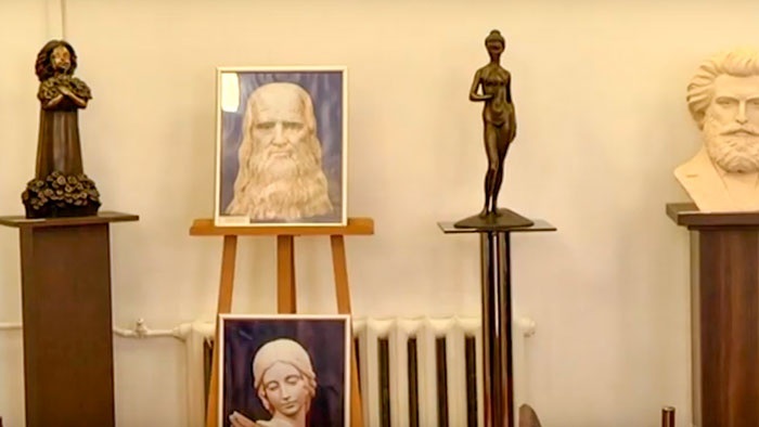 Виставка скульптора Олексія Леонова