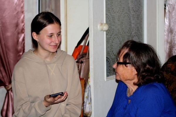 Юні гуртківці беруть інтерв'ю