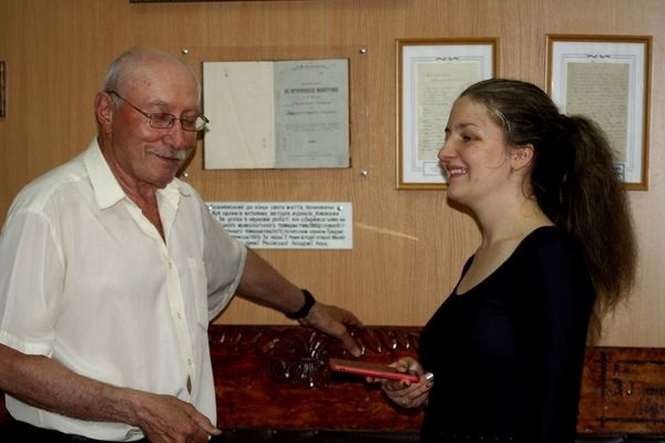 Юні гуртківці беруть інтерв'ю