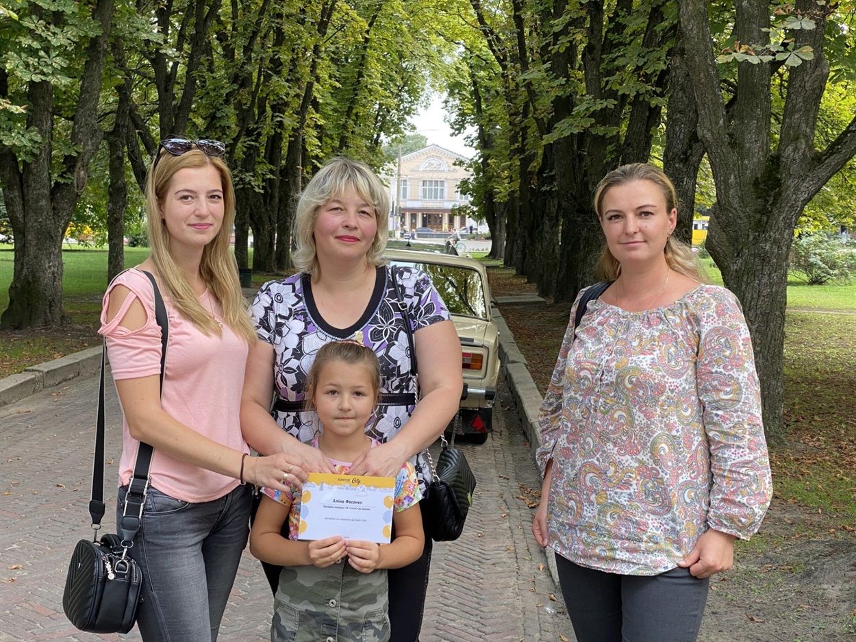Переможниця Аліана Фесенко