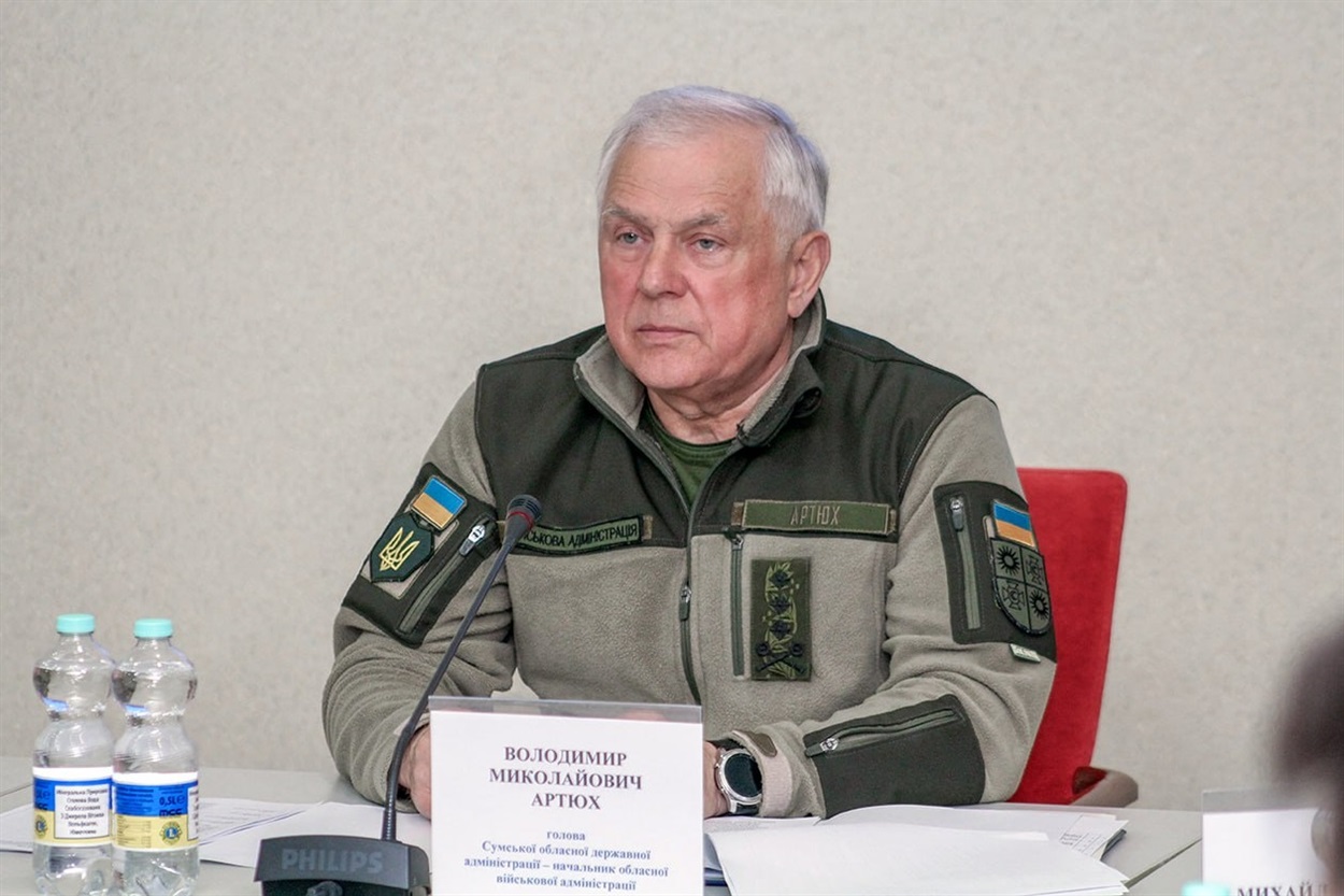 голова Сумської обласної військової адміністрації Володимир Артюх