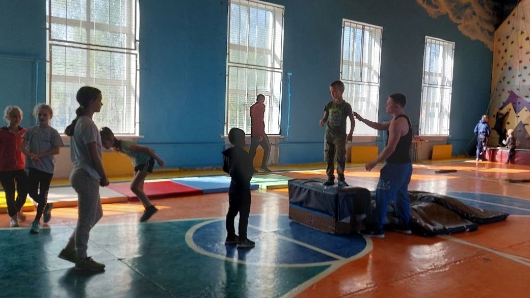 Тренування з паркуру для ВПО в Конотопі