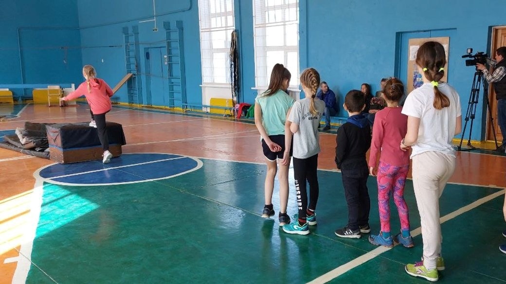 Тренування з паркуру для ВПО в Конотопі