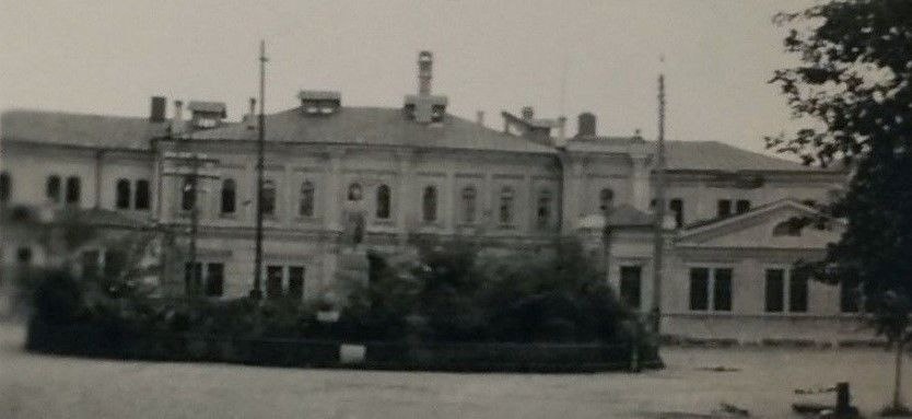 Залізничний вокзал у Конотопі. Фото 1941 р.